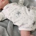 Боди для недоношенных детей "Звезды" молочный