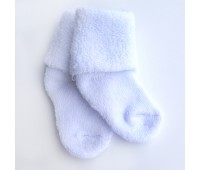 Носочки махровые белые 4-6 см