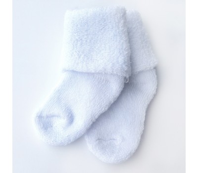 Носочки махровые белые 6-8 см