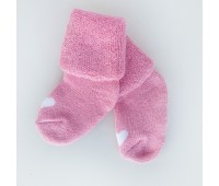 Носочки розовые для недоношенных детей 6-8 см