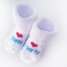 Носочки махровые Мама Папа 6-8 см