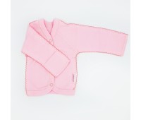 Кофточка для недоношенных детей однотонная "Розовая"