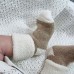 Носочки махровые, капучино 6-8 см