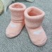 Носочки махровые, розовый персик 6-8 см