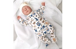Новые комбинезоны-слипы для новорожденных младенцев