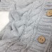 Комбинезон с капюшоном на подкладке, серый, 62р